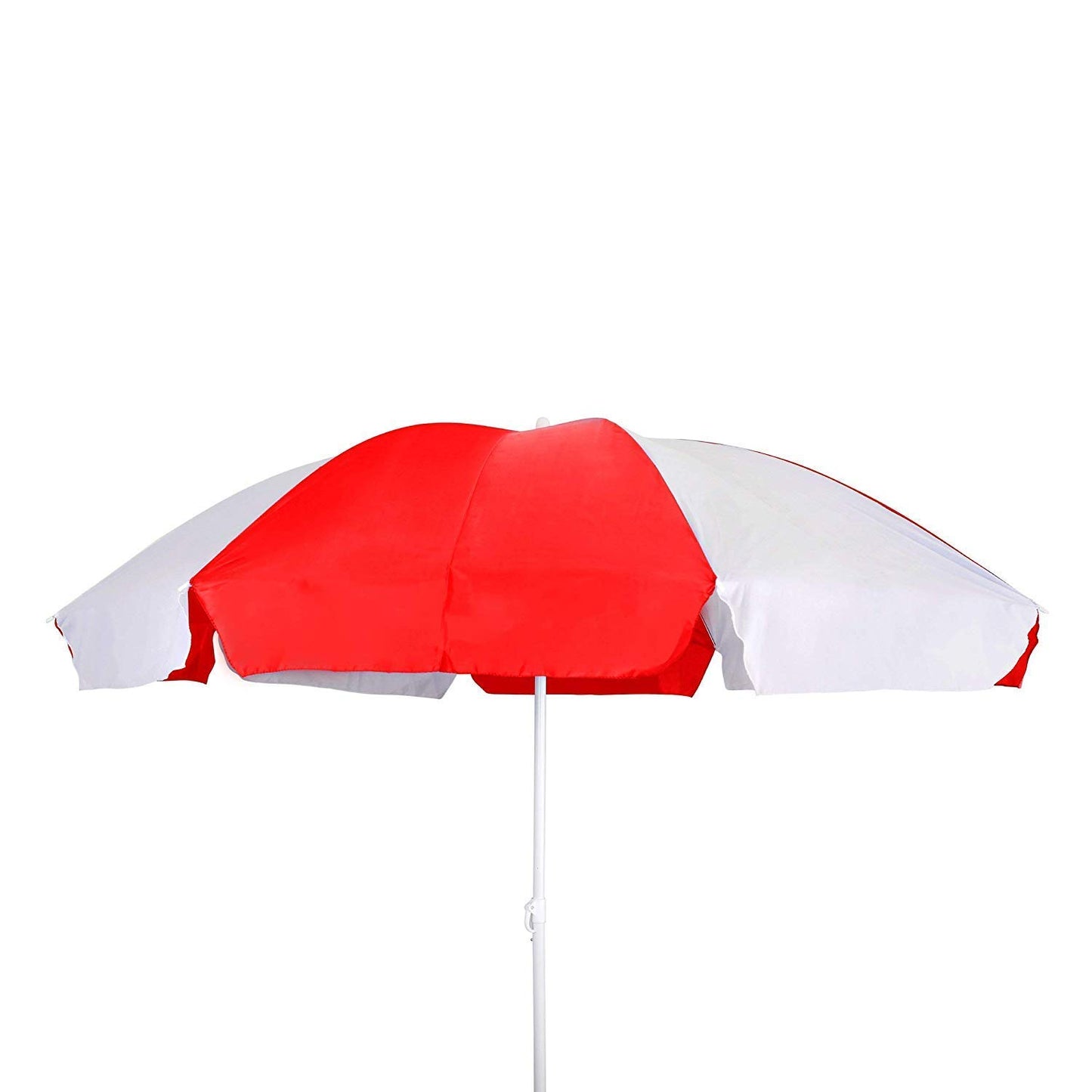 By-Color Blue and White Garden Folding Umbrella, Size - 40"(medium) & 48"(big) Beach Umbrella Pack Of 1