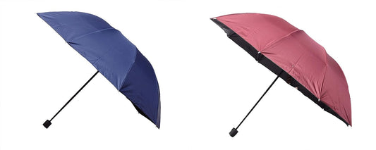 Water Begin Bloom Magic Compact Sun Travel Umbrellas for Women, Best Size, Anti-Uv Dome Shape, Sun/Rain Umbrella (Pack of 1)