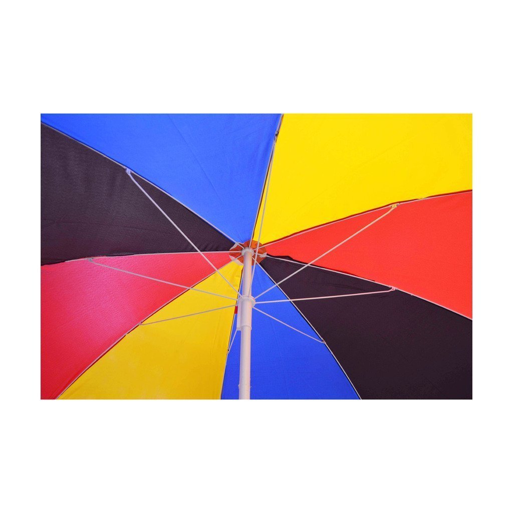 SunnyShade Solutions multicolour Folding patio / beach / garden Umbrella (48-inch)