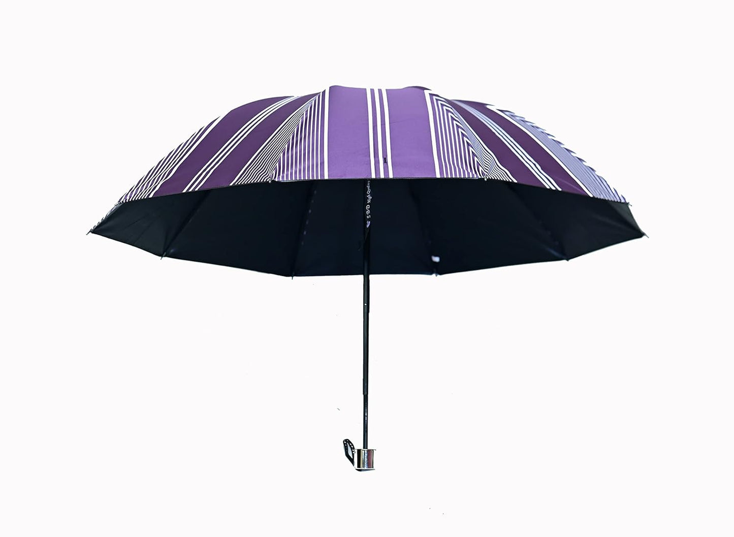 Printed 3 Folding Anti-Uv Sun/Rain Womens Compact Umbrella, Pack of 1