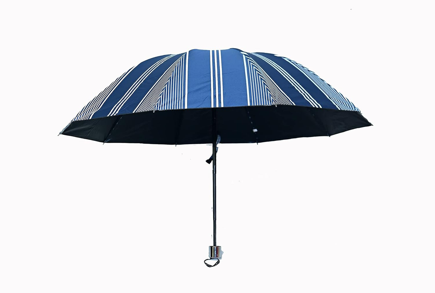 Printed 3 Folding Anti-Uv Sun/Rain Womens Compact Umbrella, Pack of 1