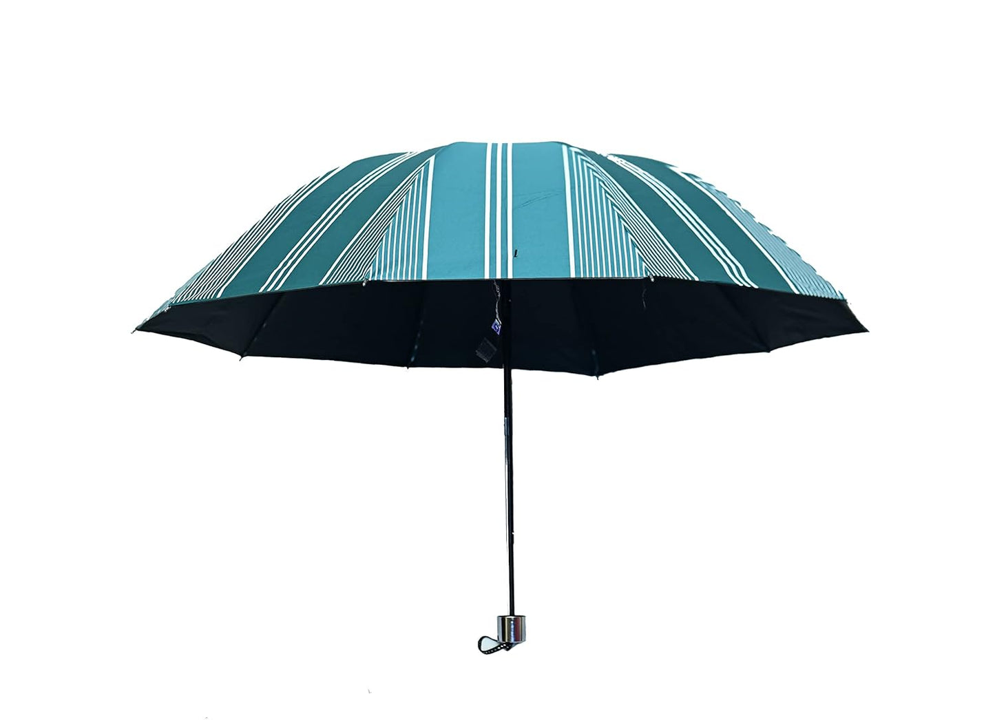 Printed 3 Folding Anti-Uv Sun/Rain Womens Compact Umbrella, Pack of 1