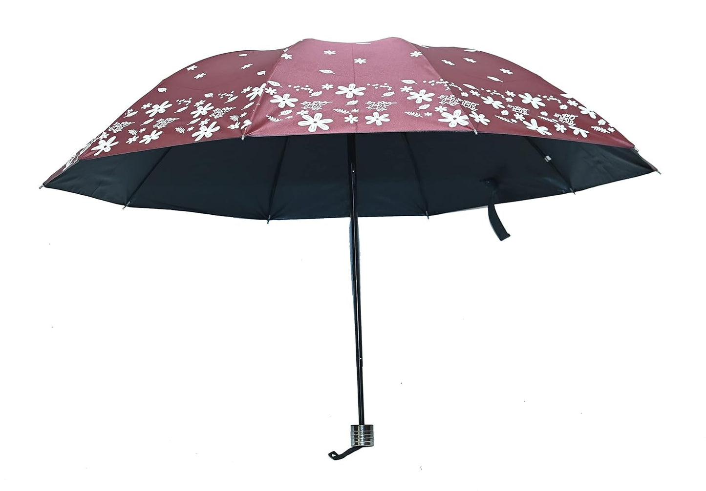 3 Folding Anti-UV Water Magic Rain Umbrella, Pack Of 1