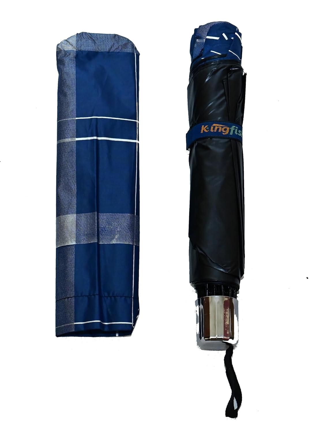 WIND PROOF CHECKED UNISEX DOME SHAPE XXXL SIZE UV PROTECTION UMBRELLA, PACK OF 1