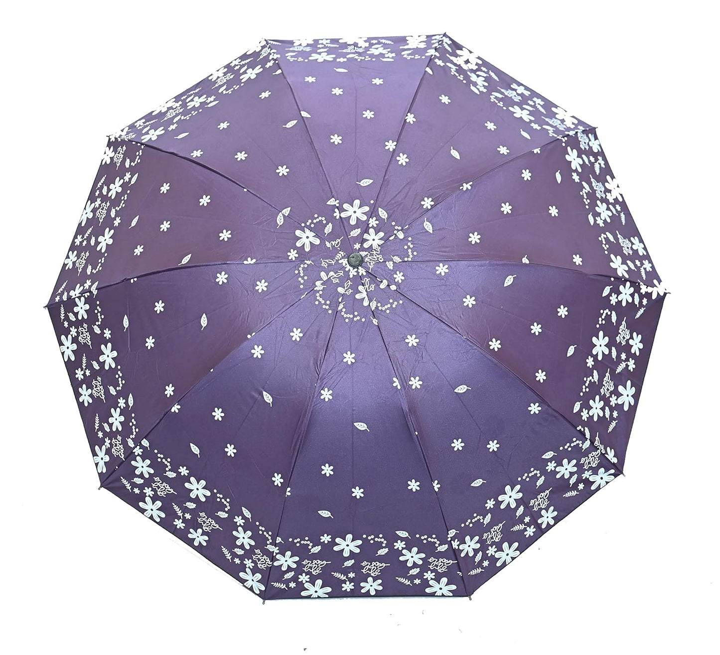 3 Folding Anti-UV Water Magic Rain Umbrella, Pack Of 1