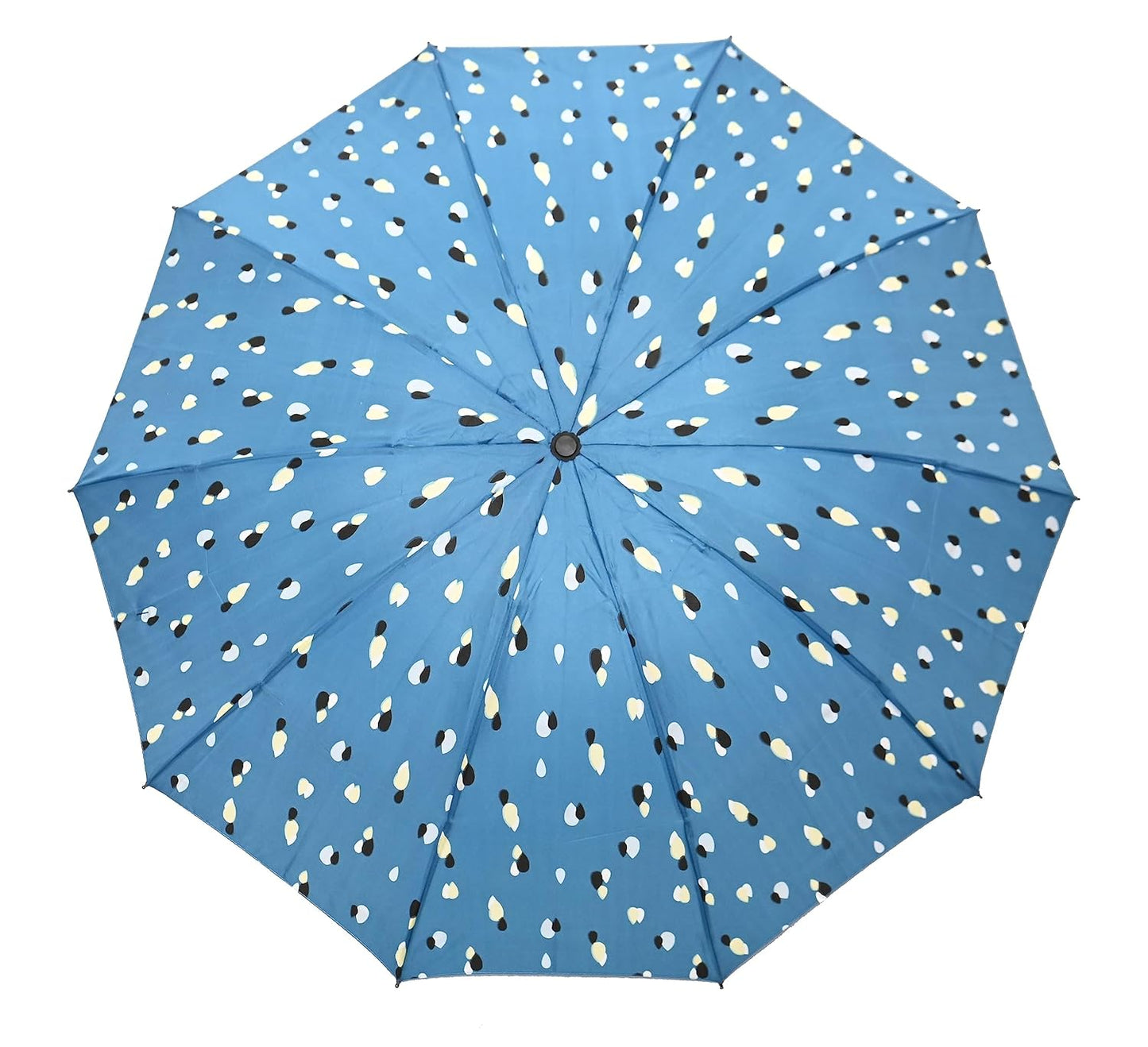 Drop Print 3 folding Ultra-LeightWeight Women Umbrella , Pack of 1