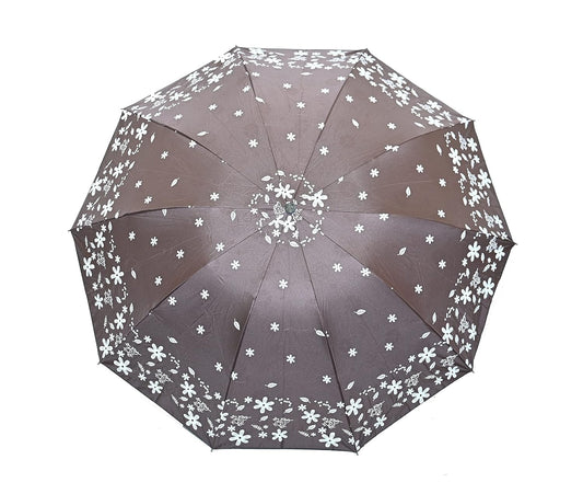 3 Folding Anti-UV Water Magic Rain Umbrella, Pack Of 1