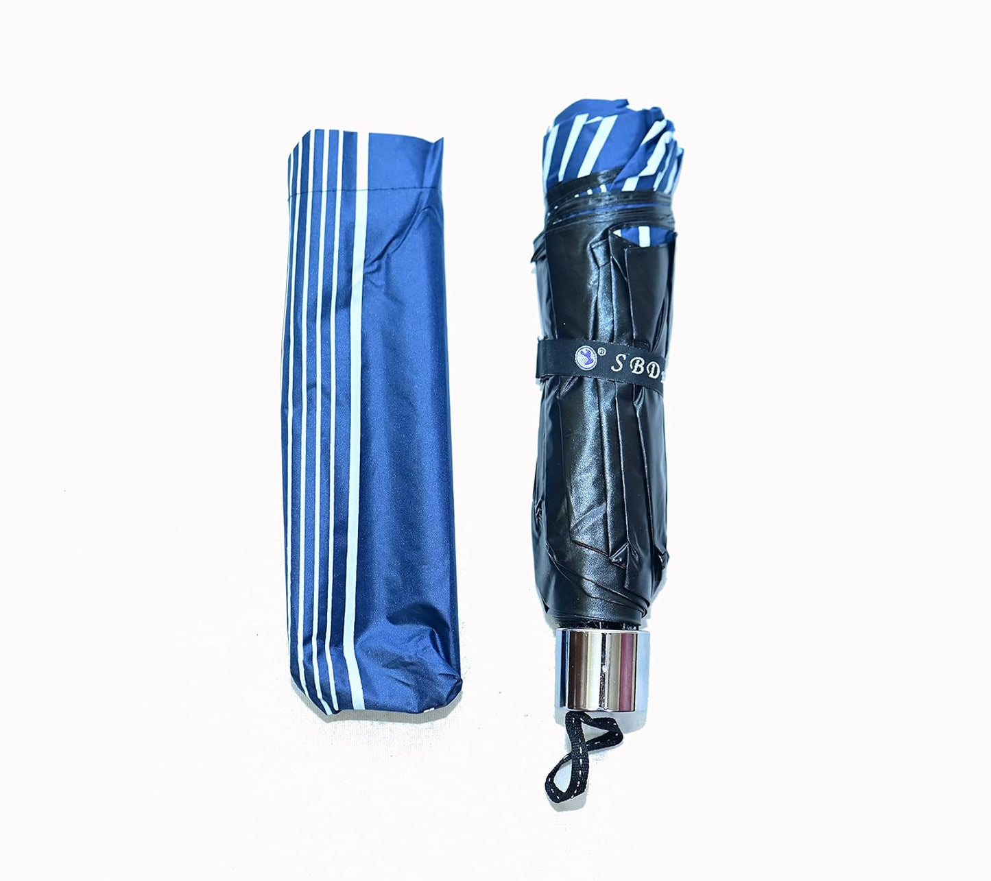 Printed 3 Folding Anti-Uv Sun/Rain Womens Compact Umbrella, Pack of 1