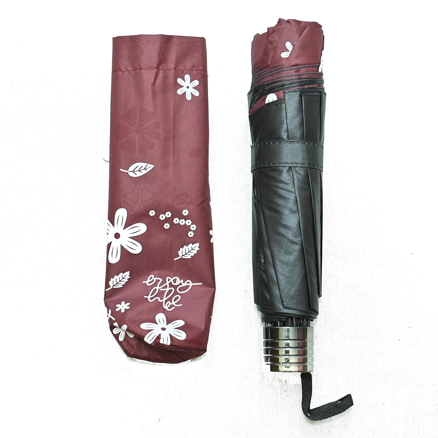 3 Folding Anti-UV Water Magic Rain Umbrella, Pack Of 1
