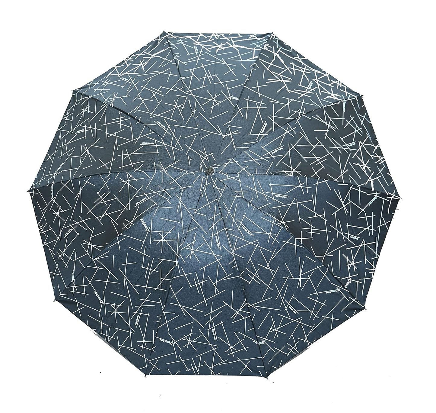 Printed 3 Fold ANTI UV/Rain Compact Umbrella,Pack Of 1