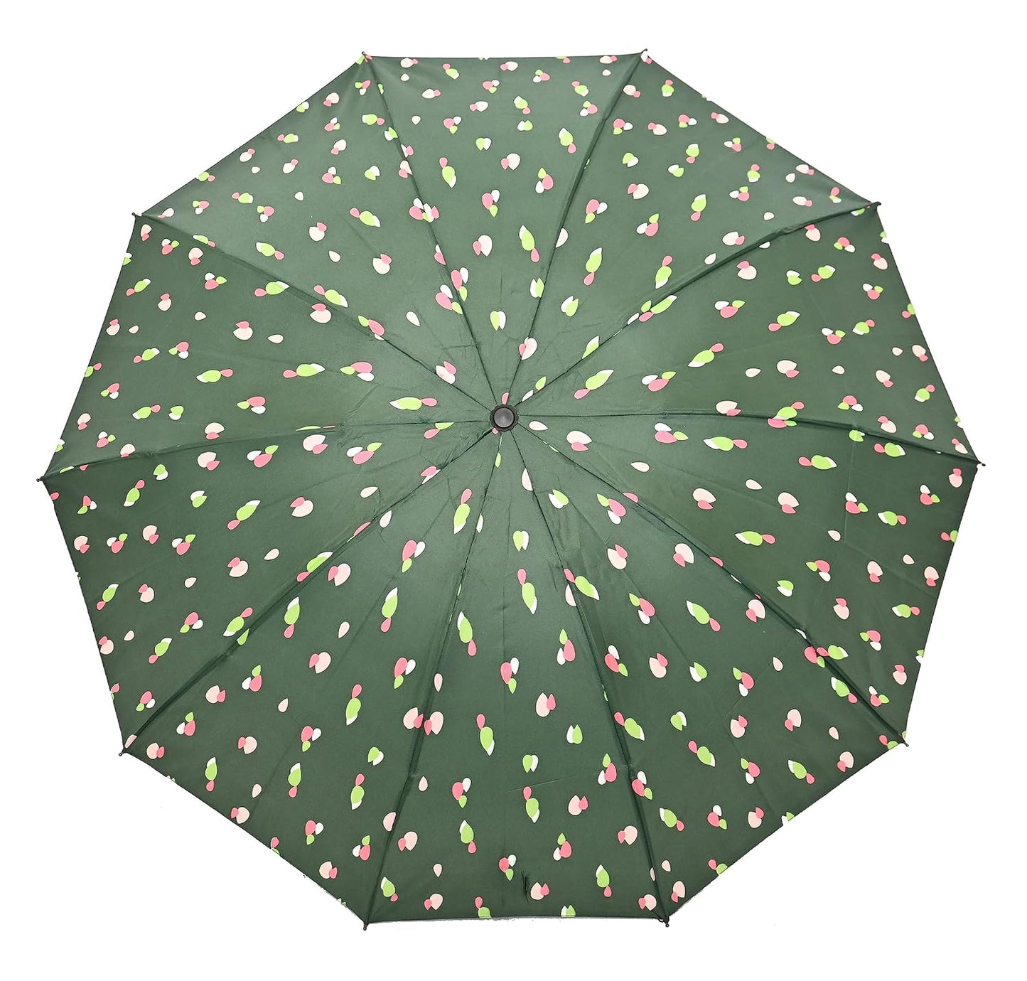 Drop Print 3 folding Ultra-LeightWeight Women Umbrella , Pack of 1