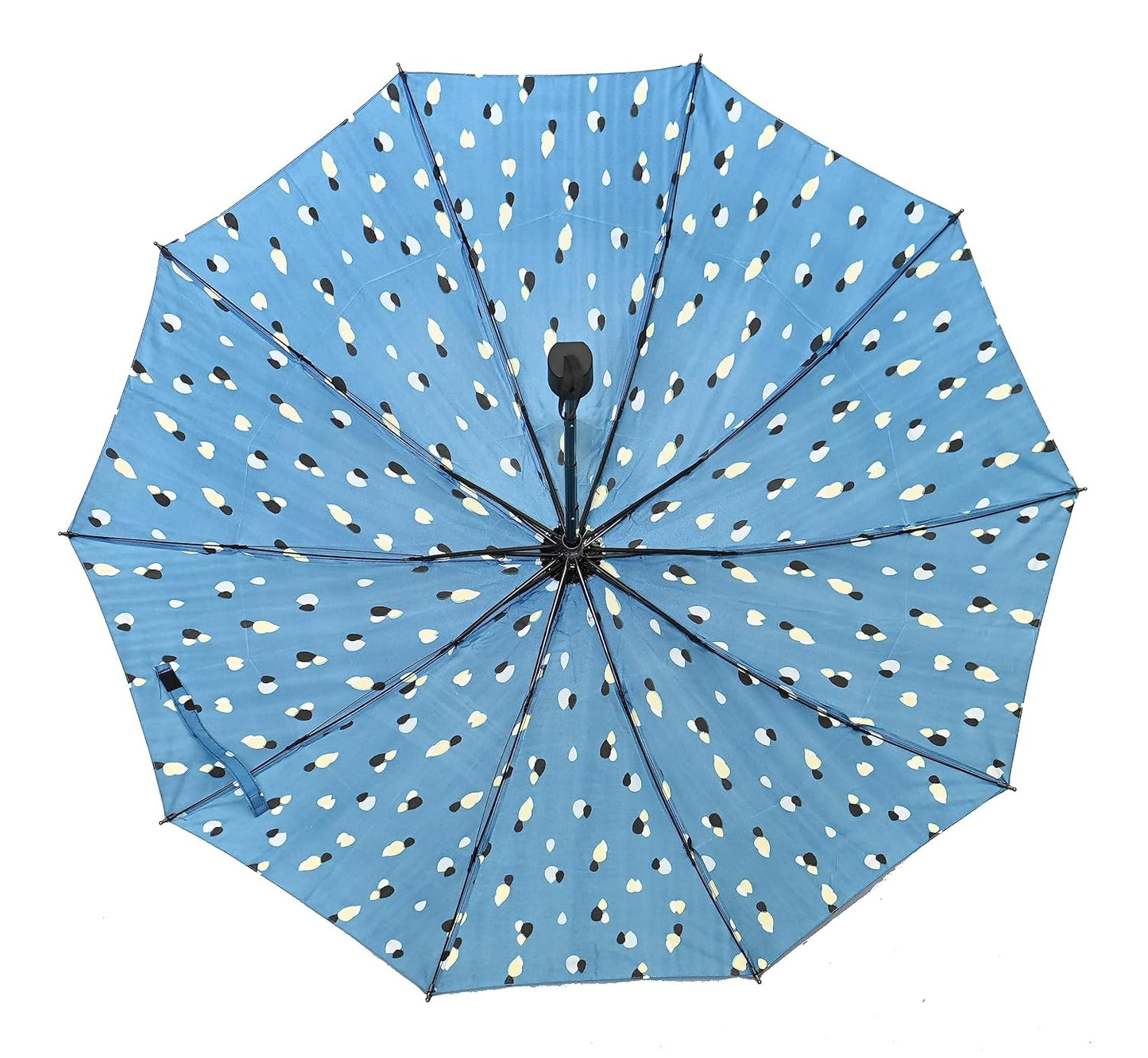 Drop Print 3 folding Ultra-LeightWeight Women Umbrella , Pack of 1