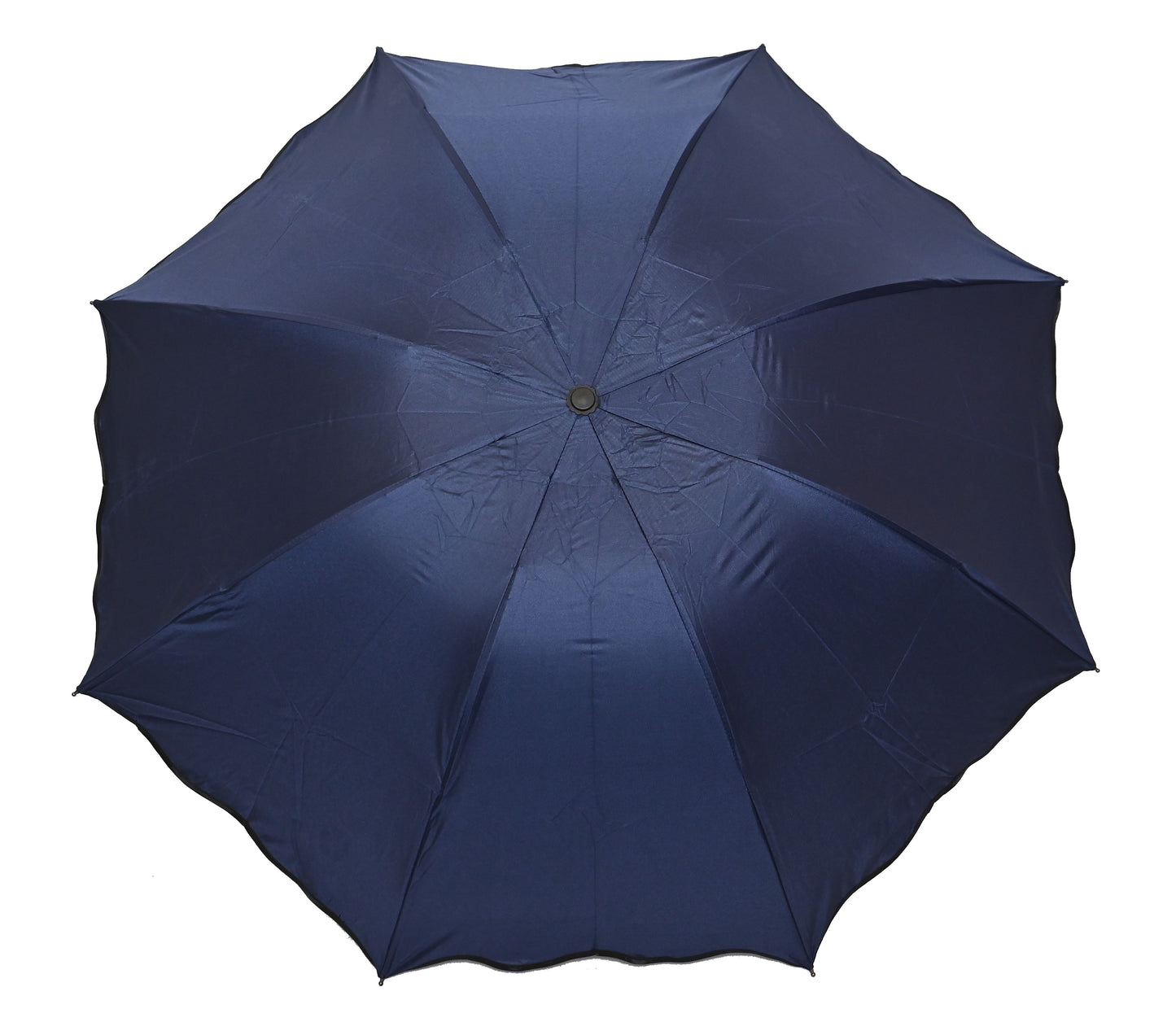 Water Magic Umbrella : 3 Fold Anti UV Protection, Beautiful Wave Design Solid Color Umbrella