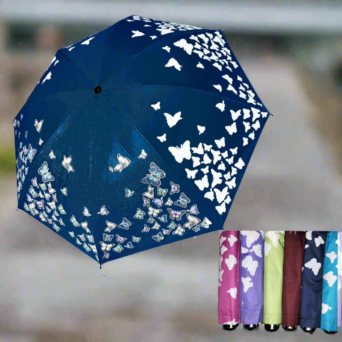 WATERFLY™ COLOR CHANGING UMBRELLA