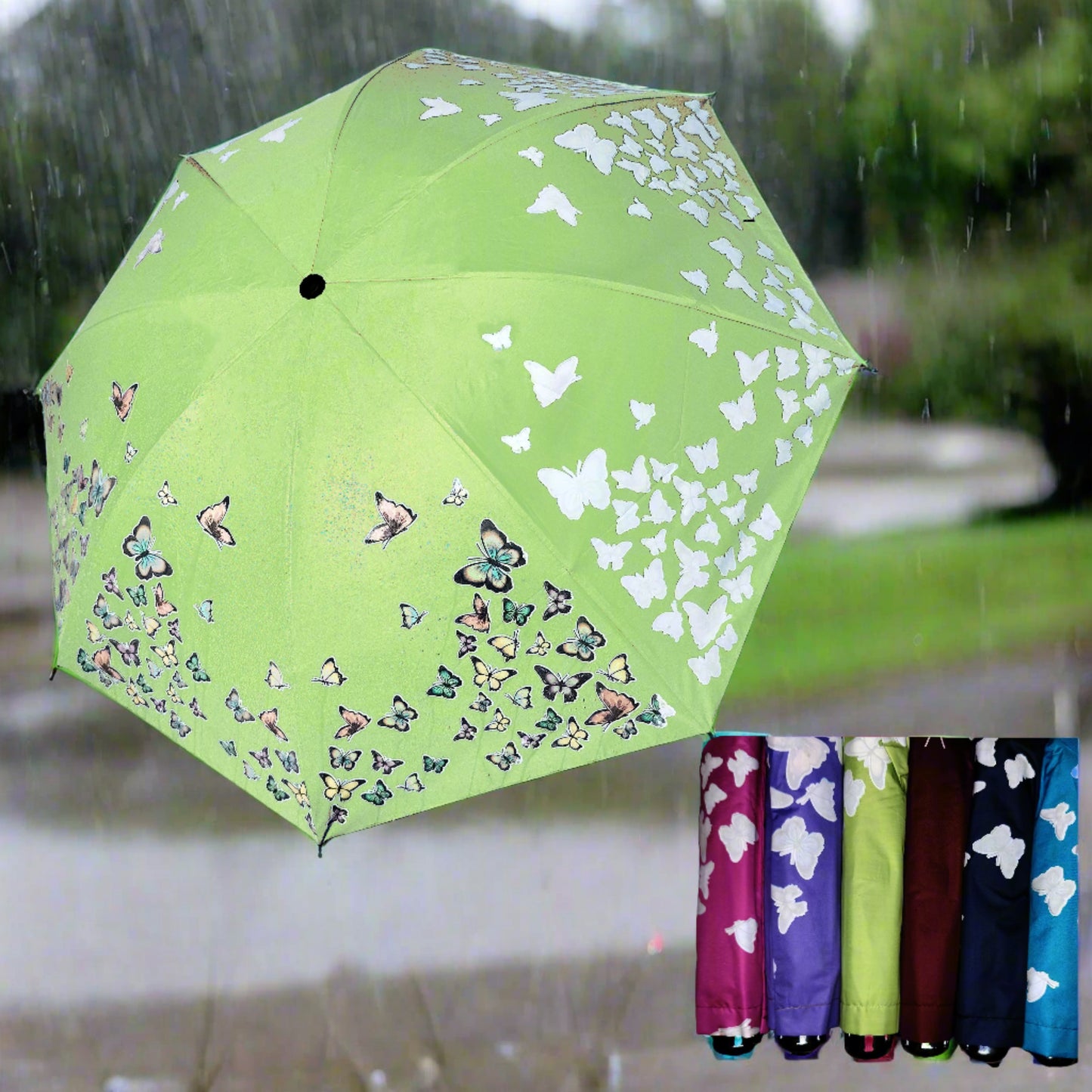 WATERFLY™ COLOR CHANGING UMBRELLA
