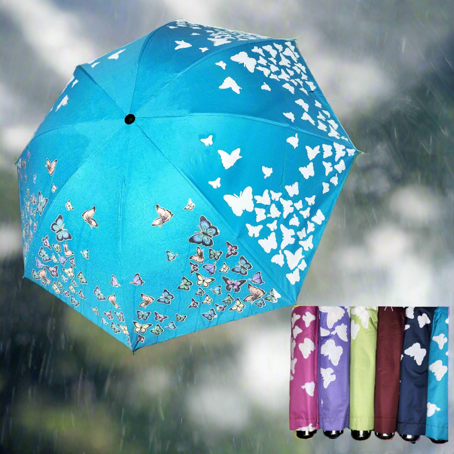 WATERFLY™ COLOR CHANGING UMBRELLA