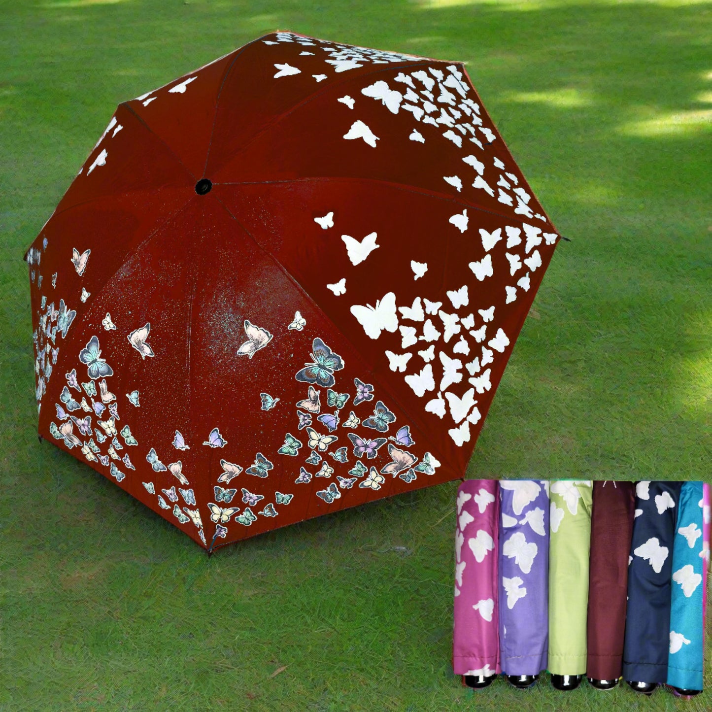 WATERFLY™ COLOR CHANGING UMBRELLA