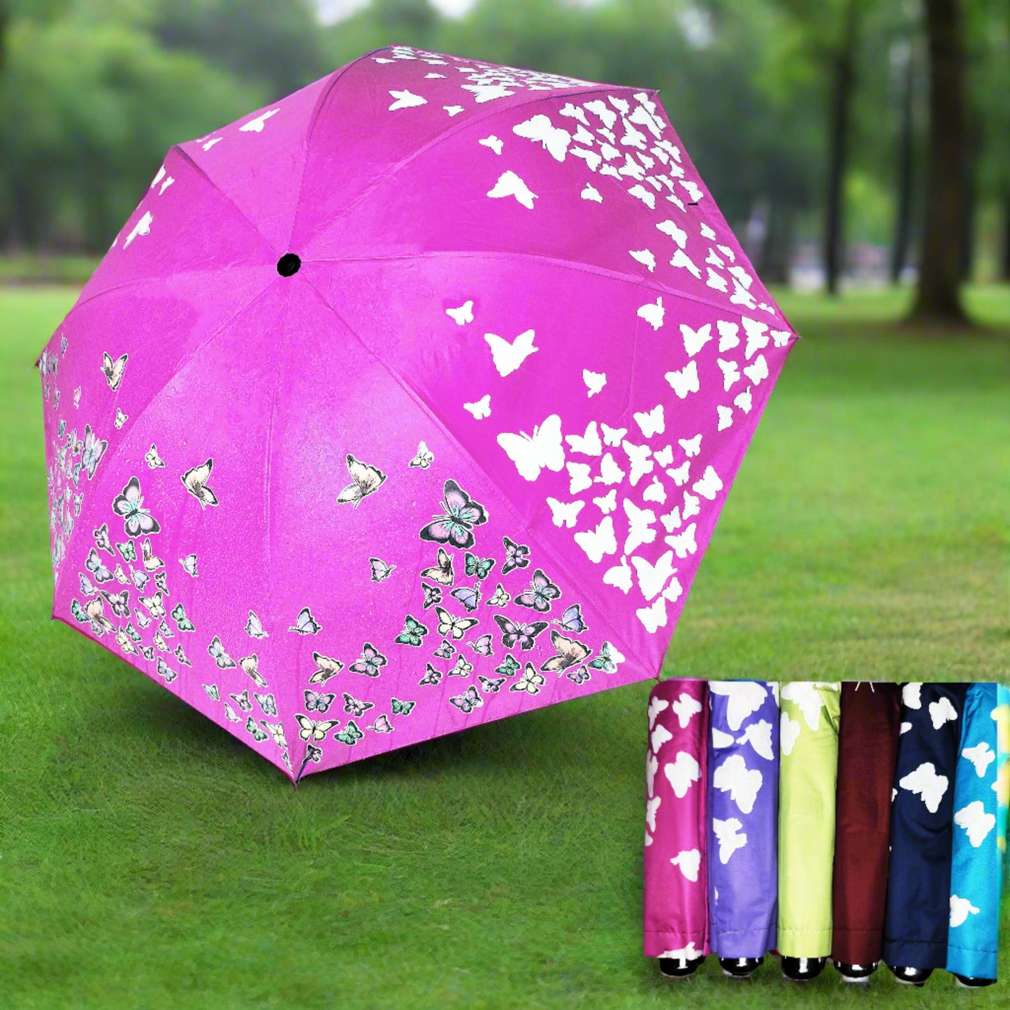 WATERFLY™ COLOR CHANGING UMBRELLA