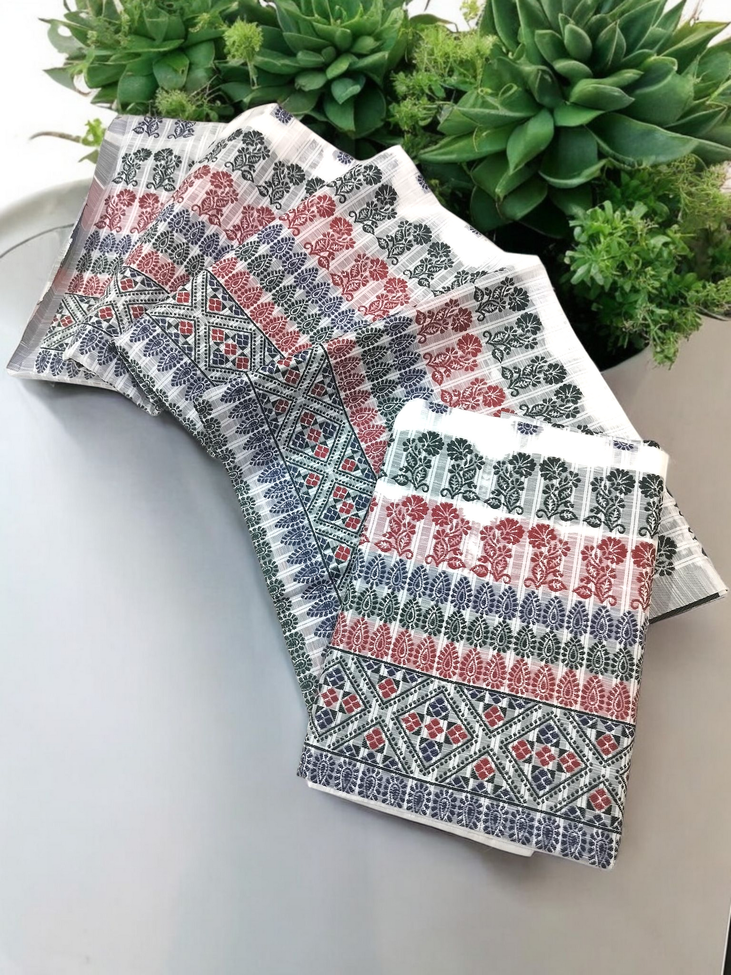 assam silk mekhela chador
