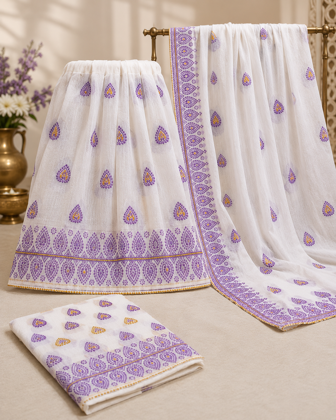 Premium Cotton-Purple