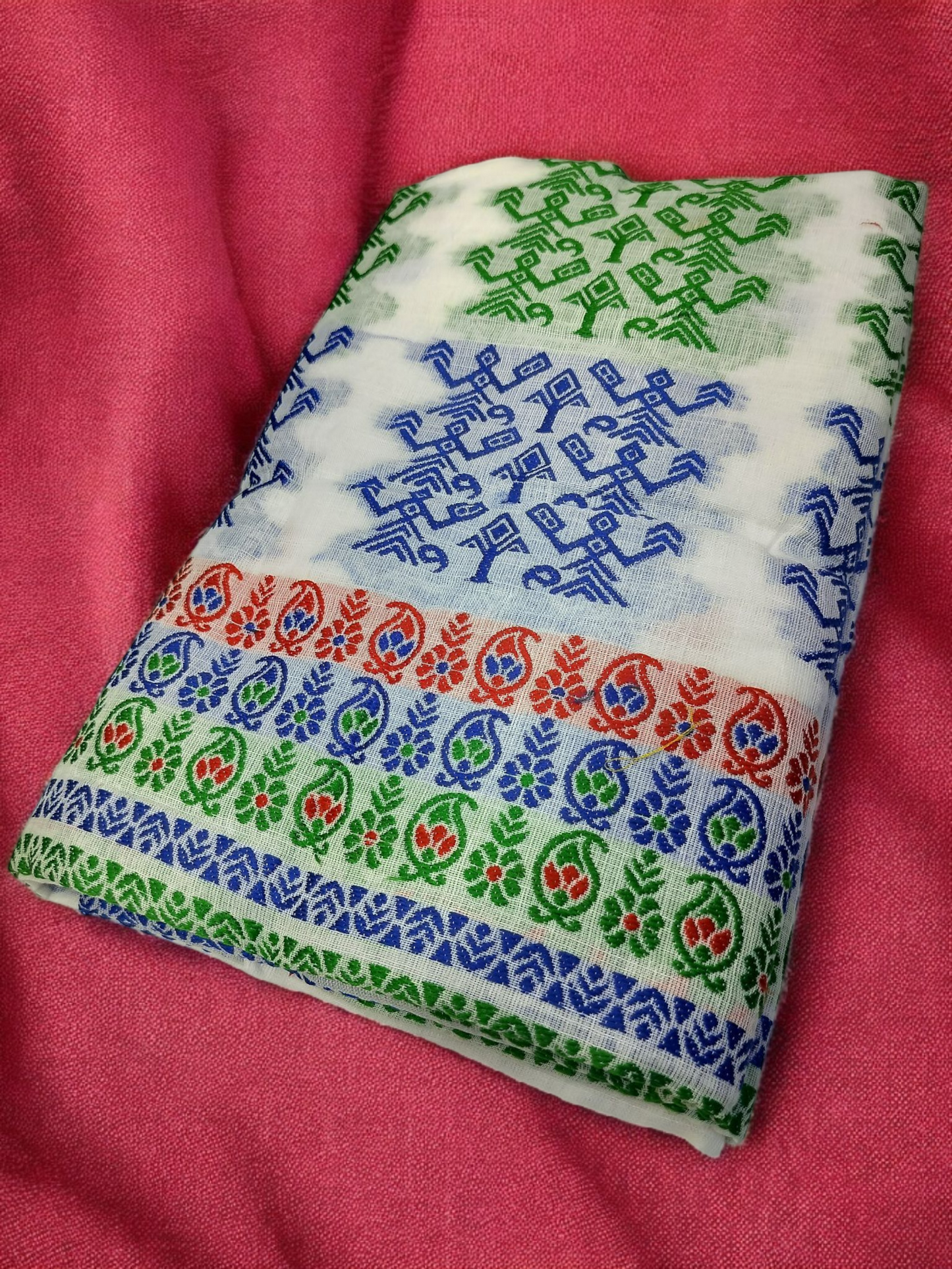 Mulicoloured Buwa 100% Premium Cotton-Royal Blue