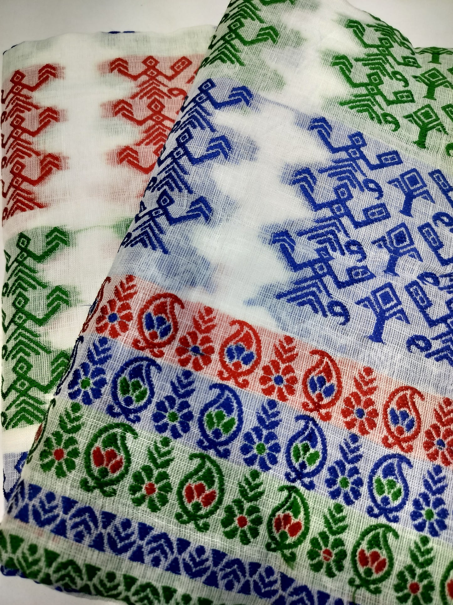 Mulicoloured Buwa 100% Premium Cotton-Royal Blue