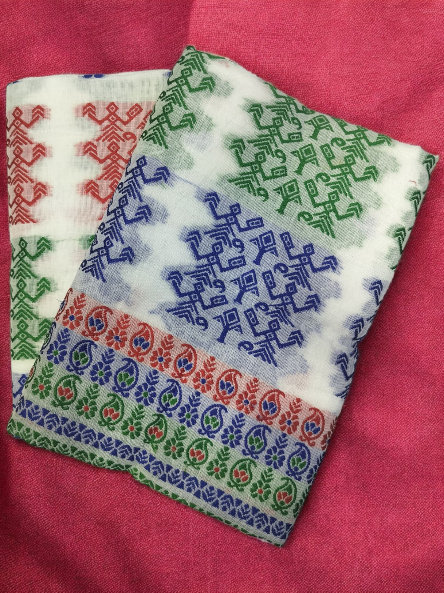 Mulicoloured Buwa 100% Premium Cotton-Royal Blue