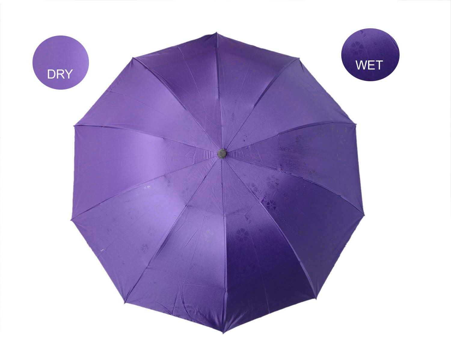Water Begin Bloom Magic Compact Sun Travel Umbrellas for Women, Best Size, Anti-Uv Dome Shape, Sun/Rain Umbrella (Pack of 1)