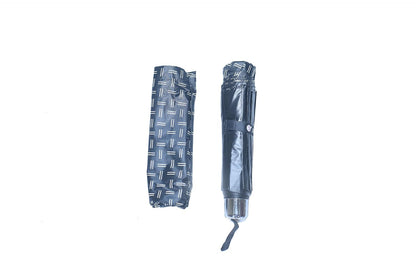 Printed 3 Folding Anti-Uv Sun/Rain Women Compact Umbrella, Pack of 1