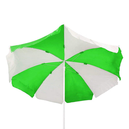 By-Color Blue and White Garden Folding Umbrella, Size - 40"(medium) & 48"(big) Beach Umbrella Pack Of 1