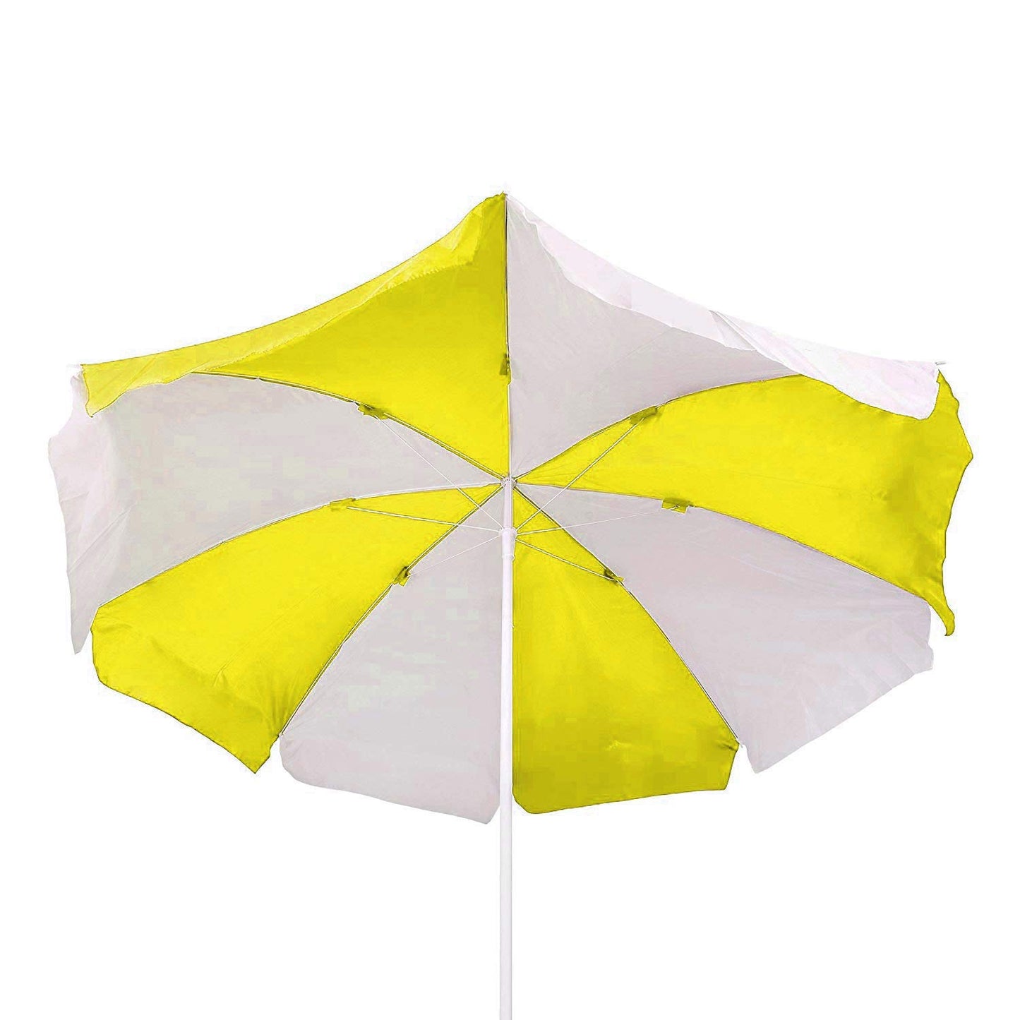 By-Color Blue and White Garden Folding Umbrella, Size - 40"(medium) & 48"(big) Beach Umbrella Pack Of 1