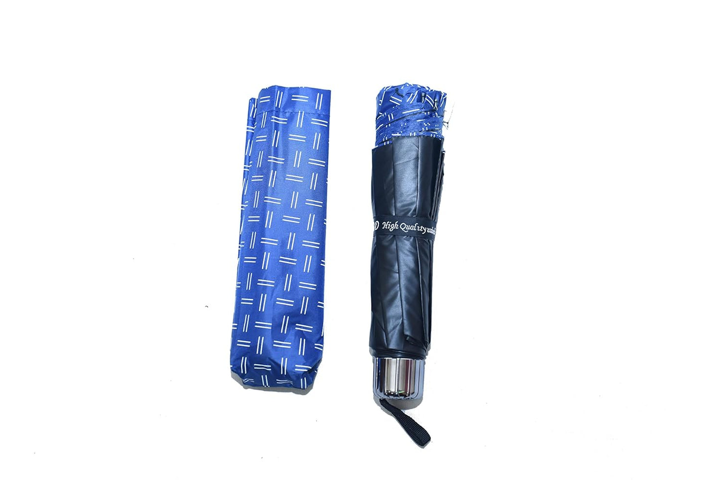 Printed 3 Folding Anti-Uv Sun/Rain Women Compact Umbrella, Pack of 1