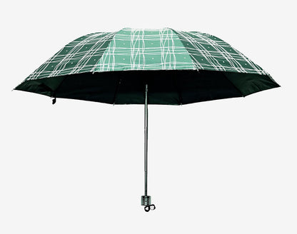 Casual Print 3 Fold Anti-UV/Rain Umbrella,Pack Of 1