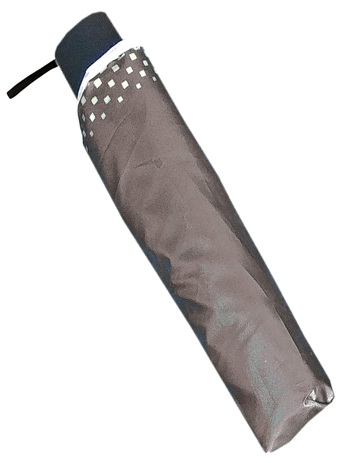 Plain MetallicColor 3 Folding Manual Open, Dome Shape Sun/Rain Office Umbrella for Women & Girls, Pack of 2 Umbrella