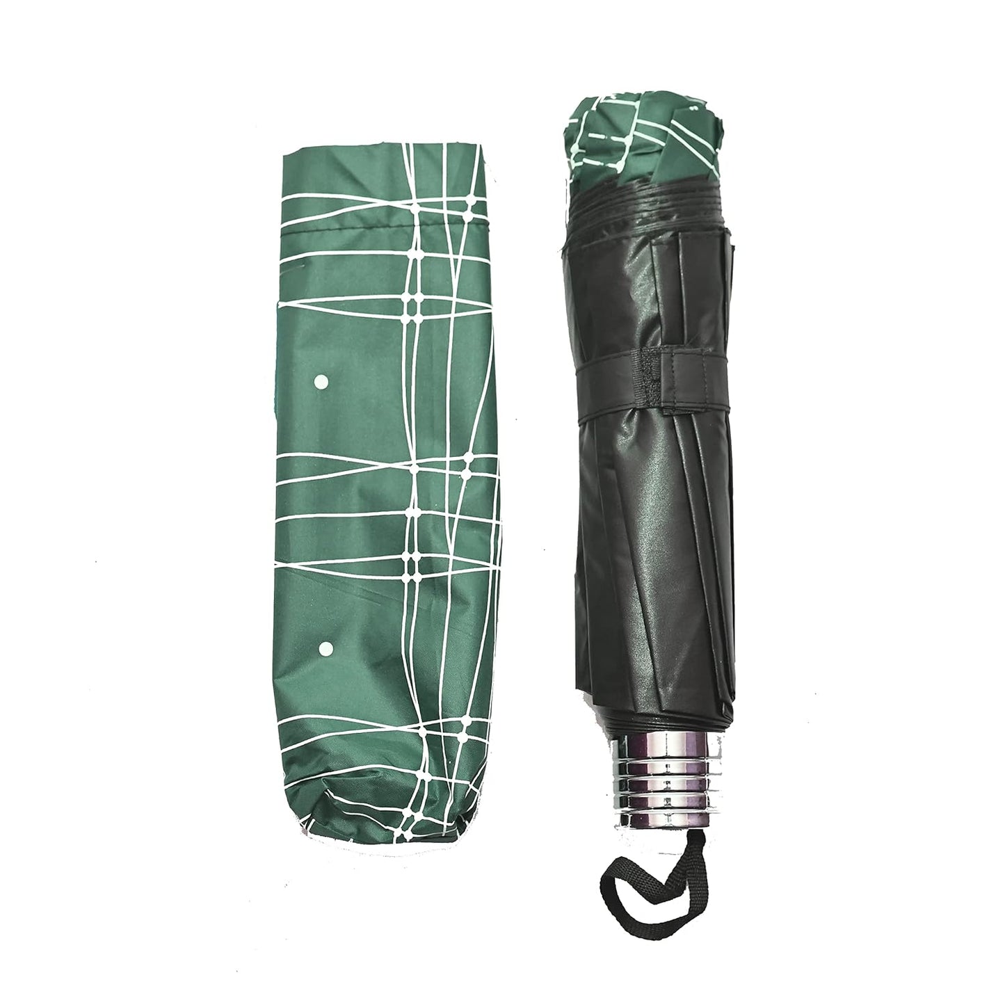 Casual Print 3 Fold Anti-UV/Rain Umbrella,Pack Of 1