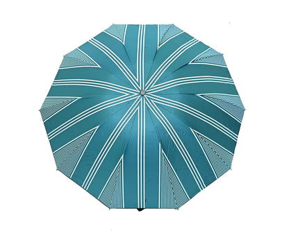 Printed 3 Folding Anti-Uv Sun/Rain Womens Compact Umbrella, Pack of 1