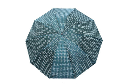 Printed 3 Folding Anti-Uv Sun/Rain Women Compact Umbrella, Pack of 1