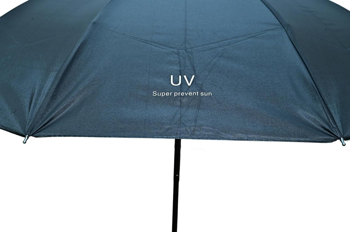 SOLID COLOR UV PROTECTION COMPACT EASY TO CARRY UNISEX 3 FOLD UMBRELLA,Pack Of 1