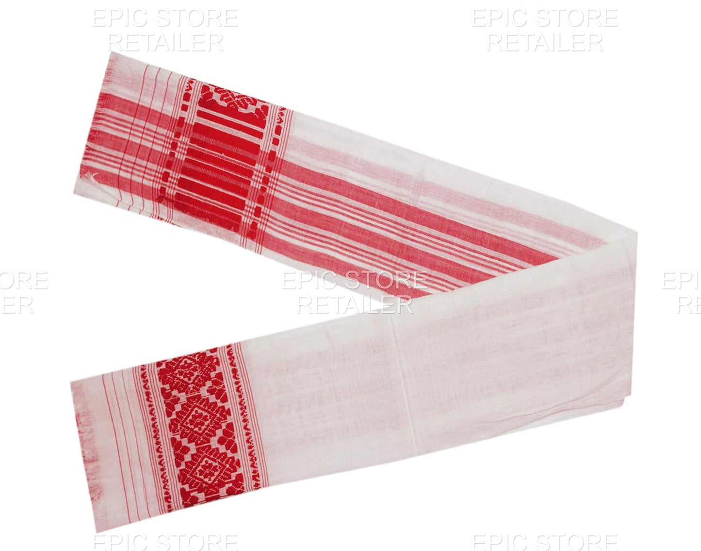 Handcrafted Assamese Artisanal Cotton Gamusa / Towel