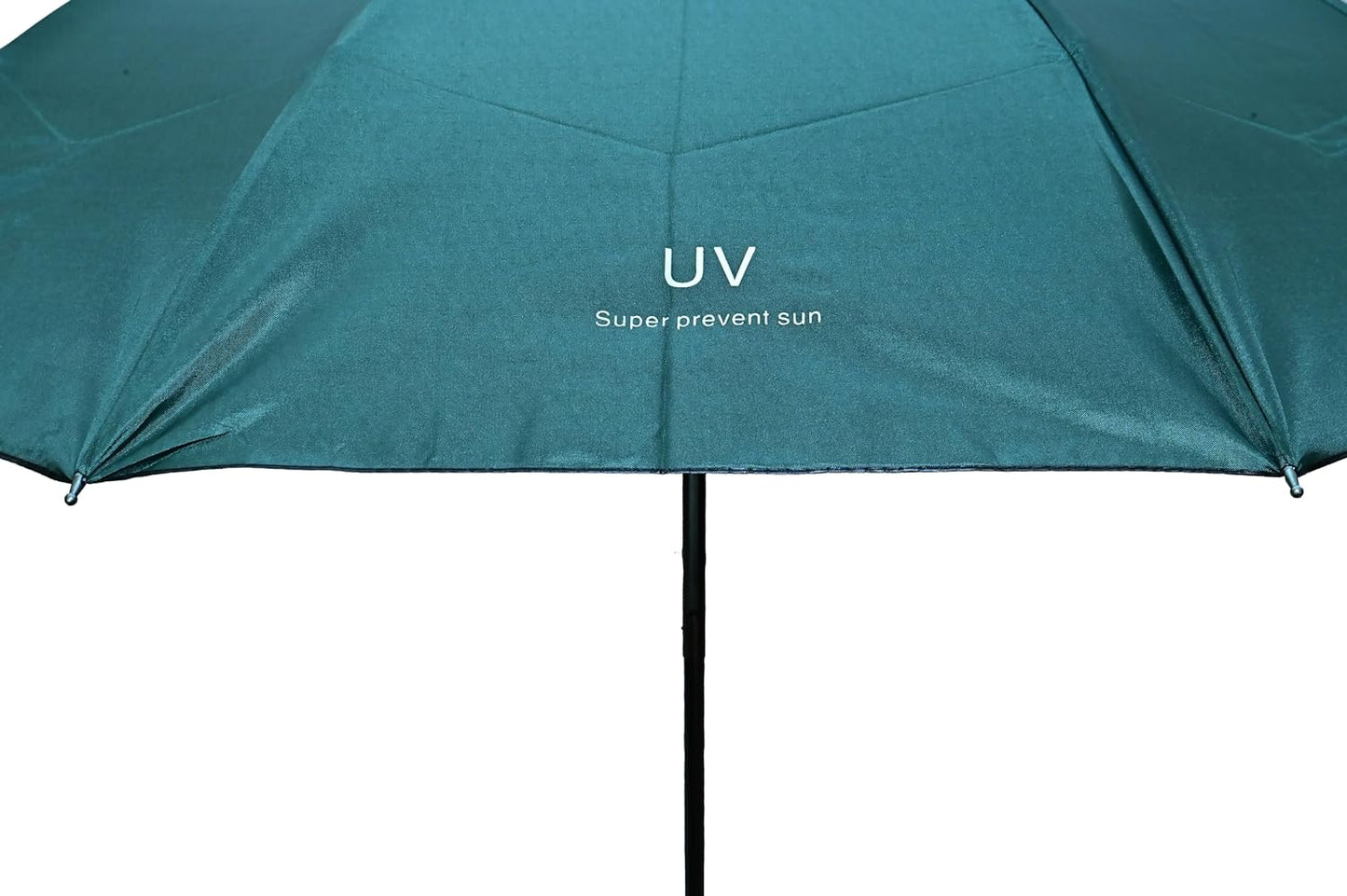 SOLID COLOR UV PROTECTION COMPACT EASY TO CARRY UNISEX 3 FOLD UMBRELLA,Pack Of 1