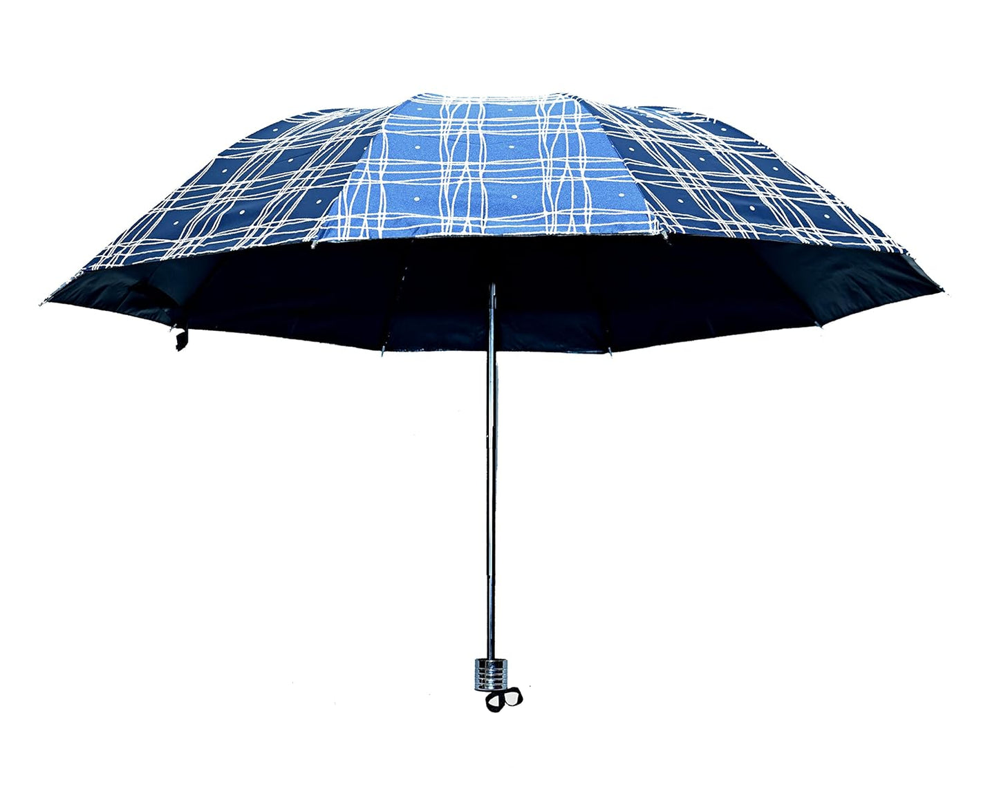 Casual Print 3 Fold Anti-UV/Rain Umbrella,Pack Of 1