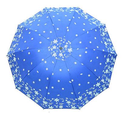 3 Folding Anti-UV Water Magic Rain Umbrella, Pack Of 1