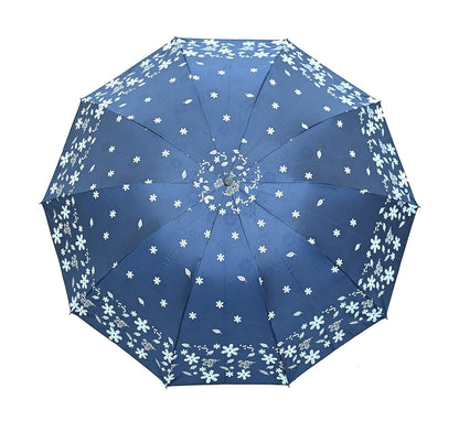 3 Folding Anti-UV Water Magic Rain Umbrella, Pack Of 1