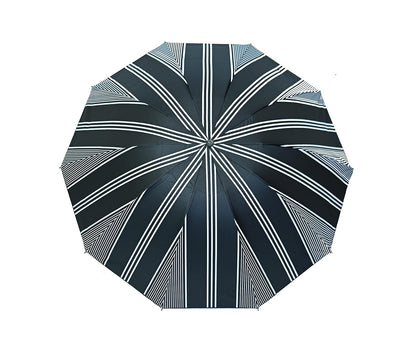 Printed 3 Folding Anti-Uv Sun/Rain Womens Compact Umbrella, Pack of 1