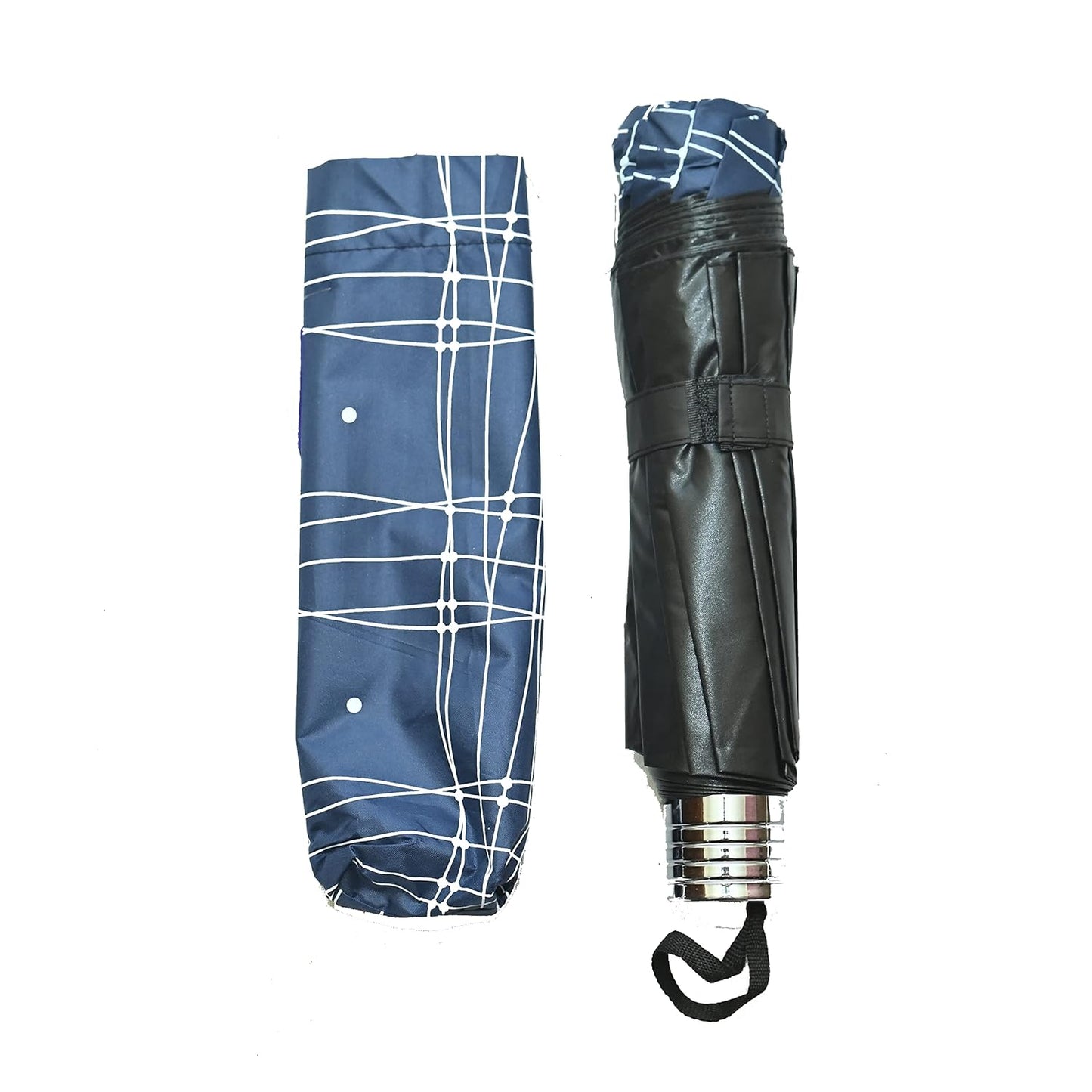 Casual Print 3 Fold Anti-UV/Rain Umbrella,Pack Of 1