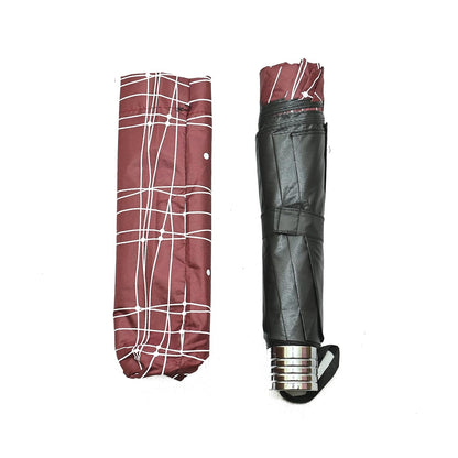 Casual Print 3 Fold Anti-UV/Rain Umbrella,Pack Of 1
