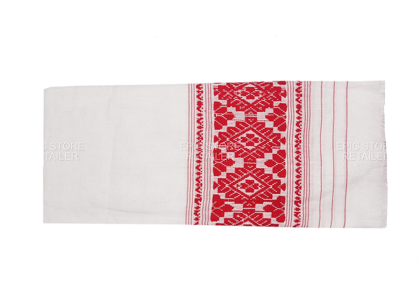 Handcrafted Assamese Artisanal Cotton Gamusa / Towel