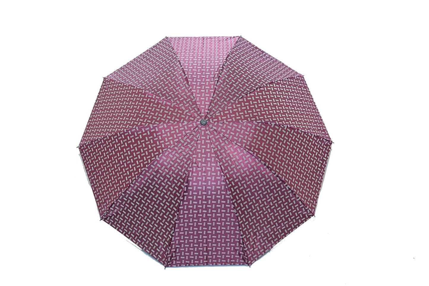 Printed 3 Folding Anti-Uv Sun/Rain Women Compact Umbrella, Pack of 1