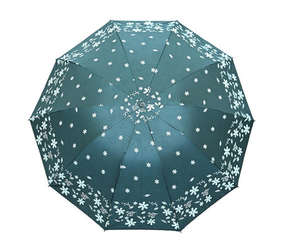 3 Folding Anti-UV Water Magic Rain Umbrella, Pack Of 1