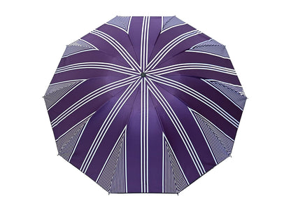 Printed 3 Folding Anti-Uv Sun/Rain Womens Compact Umbrella, Pack of 1